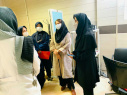 بازدید تیم وزارت از ظرفیت دانشگاه علوم پزشکی اراک به منظور اجرای برنامه پیشگیری از بیماری های عضلانی - اسکلتی در مرکز دانسیتومتری مرکز پزشکی هسته ای کیان، شهرستان اراک، استان مرکزی، ۱۶ شهریور ماه