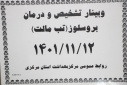 وبینار تشخیص و درمان بروسلوز(تب مالت)، سالن جلسات مرکز بهداشت استان مرکزی، ۱۲ بهمن ماه