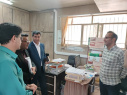 بازدید سرپرست معاونت بهداشتی از شبکه بهداشت شهرستان دلیجان