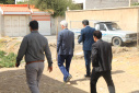 بازدید معاون اجرایی معاونت بهداشتی و مهندسین منابع فیزیکی دانشگاه از پروژه های در حال ساخت مرکز خدمات جامع سلامت شهری و پایگاه سلامت امین شهرستان محلات