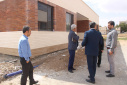بازدید معاون اجرایی معاونت بهداشتی و مهندسین منابع فیزیکی دانشگاه از پروژه های در حال ساخت مرکز خدمات جامع سلامت شهری و پایگاه سلامت امین شهرستان محلات