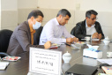 جلسه هماهنگی سرپرست معاونت بهداشتی با مدیران و روسای گروه ها و کارشناسان مسئول