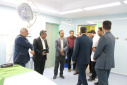 بازدید سرپرست معاونت بهداشتی از اتاق عمل بیمارستان مهر خنداب
