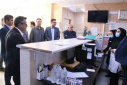 بازدید سرپرست معاونت بهداشتی از بخش دیالیز بیمارستان مهر خنداب