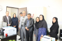 دکتر زیلابی بمناسبت روز آمار و برنامه ریزی با همکاران این واحد دیدار کرد.