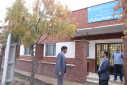 بازدید معاون اجرایی مرکز بهداشت استان مرکزی باتفاق مسئول امور عمومی شبکه بهداشت خنداب از پروژه آماده بهره برداری مرکز خدمات جامع سلامت روستایی اناج