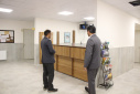 بازدید معاون اجرایی مرکز بهداشت استان مرکزی از پروژه آماده بهره برداری مرکز خدمات جامع سلامت روستایی استوه