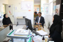 بازدید سرزده معاون اجرایی مرکز بهداشت استان مرکزی  از پایگاه سلامت ۲۲ بهمن