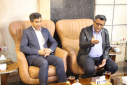 دیدار معاون بهداشتی دانشگاه علوم پزشکی اراک با فرماندار شهرستان محلات