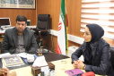معاون بهداشتی دانشگاه علوم پزشکی با فرماندار شهرستان اراک دیدار کرد