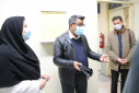 بازدید معاون بهداشتی از کلینیک طب کارمعاونت بهداشت