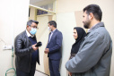 بازدید معاون بهداشتی از کلینیک طب کارمعاونت بهداشت