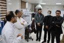 بازدید رئیس دانشگاه علوم پزشکی اراک از آزمایشگاه مرجع سلامت محیط و کار معاونت بهداشتی