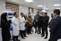 بازدید رئیس دانشگاه علوم پزشکی اراک از آزمایشگاه مرجع سلامت محیط و کار معاونت بهداشتی