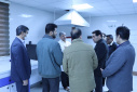 بازدید رئیس دانشگاه علوم پزشکی اراک از آزمایشگاه مرجع سلامت محیط و کار معاونت بهداشتی