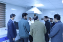 بازدید رئیس دانشگاه علوم پزشکی اراک از آزمایشگاه مرجع سلامت محیط و کار معاونت بهداشتی