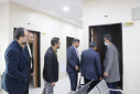 بازدید دکتر زیلابی از مرکز آماده بهره بردای  خدمات جامع سلامت شبانه روزی شماره ۱ شهرستان شازند