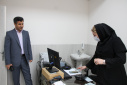 بازدید مسئول ستاد نوروزی دانشگاه علوم پزشکی و خدمات بهداشتی درمانی اراک از مرکز خدمات جامع سلامت پیله رودی