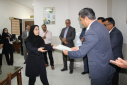 تقدیر و تشکر معاون بهداشت از کارشناسان بهداشت حرفه ای مرکز بهداشت استان مرکزی