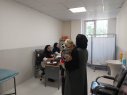 بازدید معاون اجرای معاونت بهداشت به همراه رئیس گروه گسترش، از مرکز خدمات جامع سلامت شهری و روستایی شهرستان آشتیان