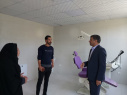 بازدید معاون اجرای معاونت بهداشت به همراه رئیس گروه گسترش، از مرکز خدمات جامع سلامت شهری و روستایی شهرستان آشتیان