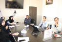 برگزاری جلسه هماهنگی با کارشناسان مسئول بهداشت محیط شبکه های بهداشت تابعه