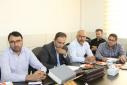 برگزاری جلسه هماهنگی با کارشناسان مسئول بهداشت محیط شبکه های بهداشت تابعه