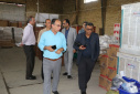 بازدید معاون بهداشت ،دانشگاه علوم پزشکی از انبارهای مرکز بهداشت شهرستان اراک