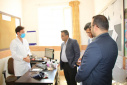 بازدید معاون بهداشت از مرکز خدمات جامع سلامت شهری میلاجرد