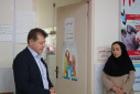 بازدید یک‌روزه معاون بهداشت دانشگاه علوم پزشکی از مرکز خدمات شهری و روستایی شماره یک"هفت تیر" شهرستان تفرش