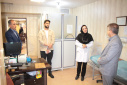 بازدید معاون بهداشت دانشگاه علوم پزشکی اراک از مراکز بهداشتی شهرستان آشتیان