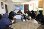 وبینار هماهنگی و ارائه گزارش عملکرد شهرستان ها در بیماری کرونا ویروس، سالن جلسات مرکز بهداشت استان مرکزی، ۲۳ مهر ماه