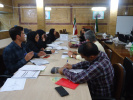 جلسه کارشناسان مسئول سلامت روان، سالن جلسات مرکز بهداشت استان مرکزی، ۱۲ تیر ماه