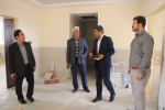 بازدید معاون اجرایی معاونت بهداشتی و مهندسین منابع فیزیکی دانشگاه از پروژه های در حال ساخت مرکز خدمات جامع سلامت شهری و پایگاه سلامت امین شهرستان محلات