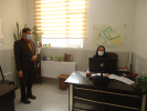 بازدید معاون فنی مرکز بهداشت استان مرکزی از مرکز خدمات جامع سلامت دکتر پیله رودی