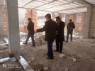 معاون بهداشتی دانشگاه علوم پزشکی اراک  از پروژه در حال احداث پایگاه سلامت ارسطو بازدید بعمل اورد