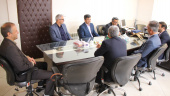 نشست هم اندیشی معاون بهداشتی دانشگاه علوم پزشکی اراک با معاونت سلامت سپاه روح الله