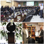 اهدا لوح و تندیس دانشگاه های نمونه کشوری به رییس دانشگاه