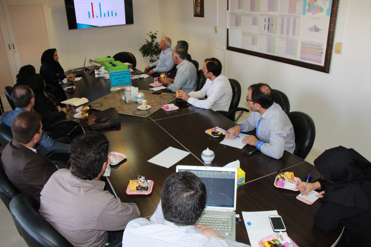 جلسه رتبه بندی کارشناسان بهداشت حرفه ای شهرستان ها