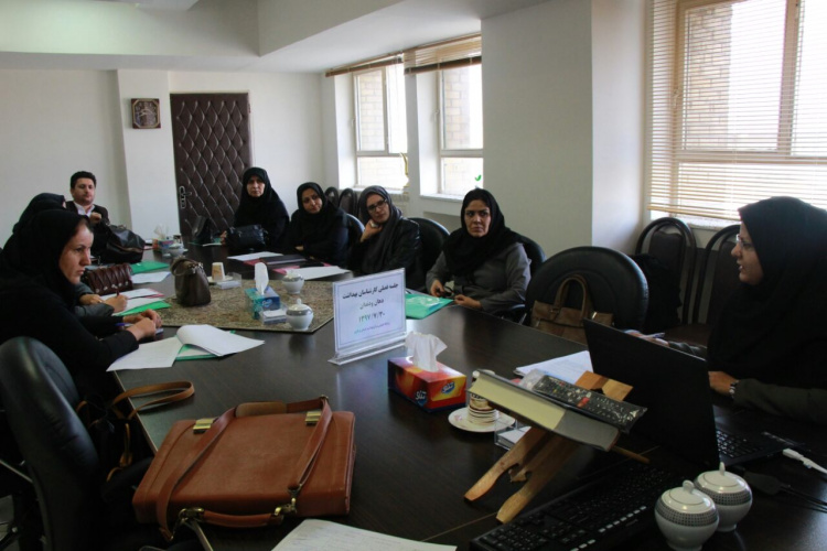 جلسه کارشناسان دهان و دندان،مرکز بهداشت استان مرکزی،۳۰مهرماه