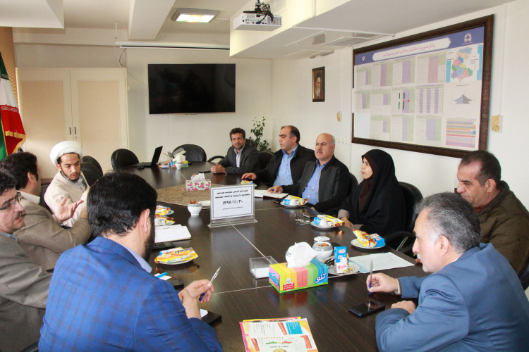 جلسه هم اندیشی معاونت بهداشت ، معاونت غذا و دارو و دانشکده بهداشت ، مرکز بهداشت استان مرکزی، ۳۰ بهمن ماه