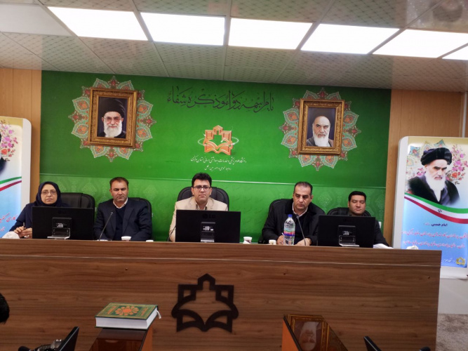 نشست خبری معاون بهداشت دانشگاه علوم پزشکی به مناسبت آغاز طرح سلامت نوروزی ۹۷-۹۸