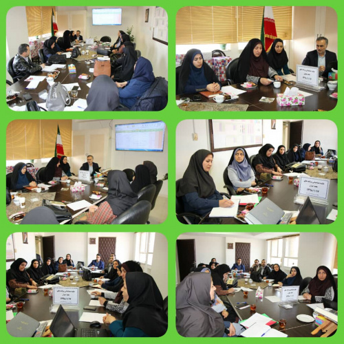 جلسه هماهنگی برنامه های هفته جوان، سالن جلسات مرکز بهداشت استان مرکزی، ۱۷ فروردین ماه