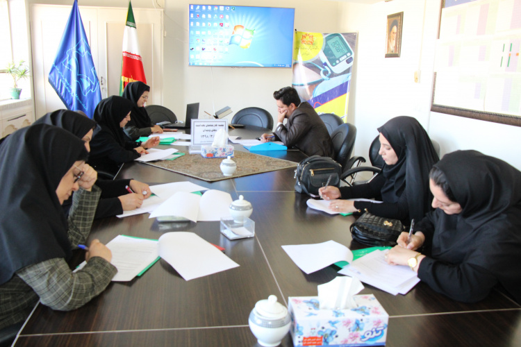 جلسه کارشناسان بهداشت دهان و دندان، مرکز بهداشت استان مرکزی ، ۲۷ خرداد ماه