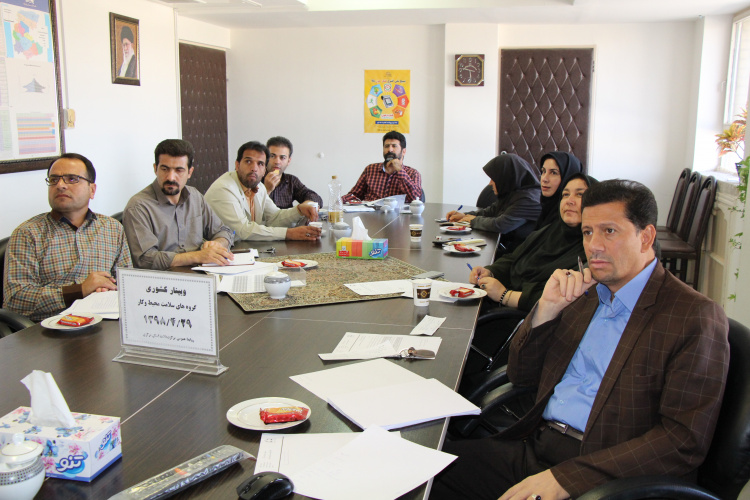 وبینار کشوری گروه سلامت محیط کار ، مرکز بهداشت استان مرکزی ، ۲۹ تیر ماه