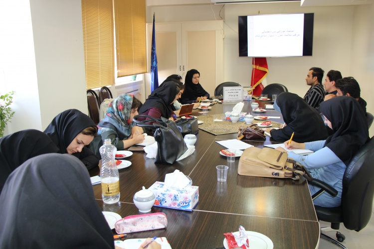 جلسه مرحله مقدماتی آموزش دستیاران دندانپزشک، مرکز بهداشت استان مرکزی، ۱۵ مرداد ماه