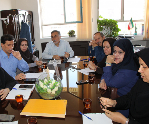 برگزاری جلسه هماهنگی طغیان ها، مرکز بهداشت استان مرکزی، ۴ شهریور ماه