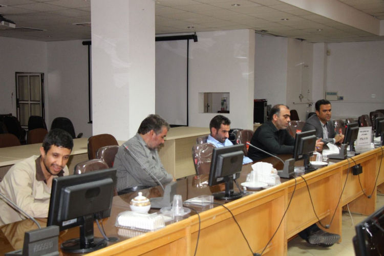 جلسه هماهنگی خدمات ساختمان الغدیر، سالن جلسات مرکز بهداشت استان مرکزی، ۲۶ شهریور ماه