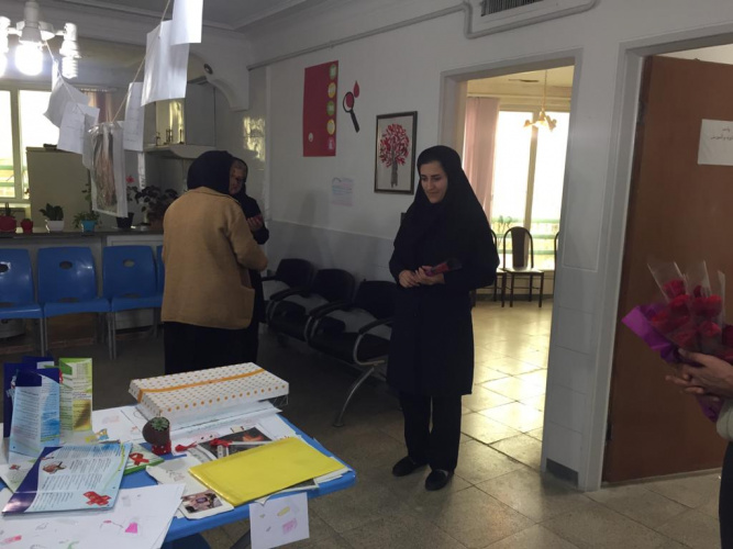 بازدید دکتر نظری معاون بهداشت از مرکز DIC شماره ۲ ، ۱۲ آذر ماه