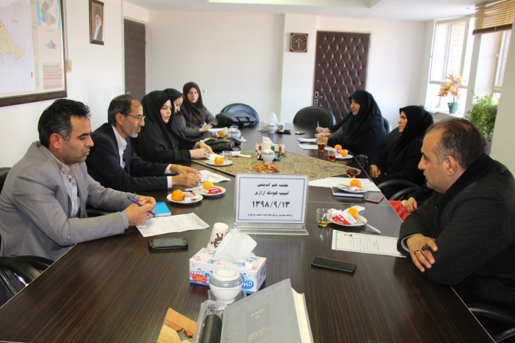 جلسه هم اندیشی آسیب کودک آزاری ، مرکز بهداشت استان مرکزی ، ۱۳ آذر ماه